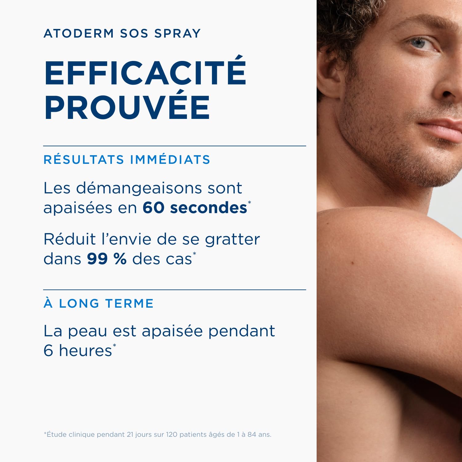 BIODERMA Atoderm SOS spray - Anti-démangeaisons et apaisement immédiat - Peaux sensibles irritées sèches à très sèches - Prescrit par des dermatologues - Pour toute la famille - Aérosol 200 ml