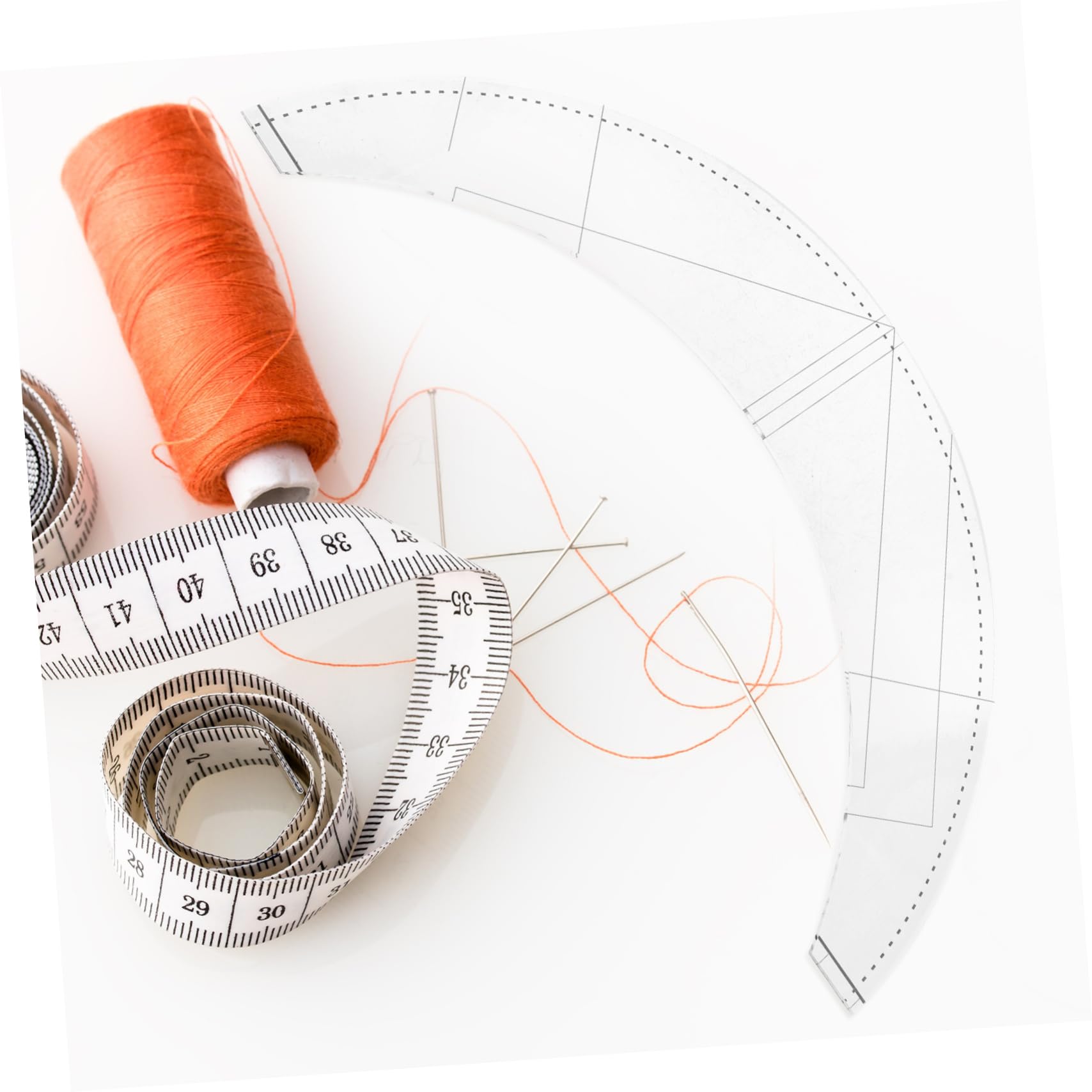 EXCEART 3piezas Regla De Acolchado Multifuncional Para Costura Plantilla De Corte Precisa Para Diseño De Ropa Para Talleres y Hogar Mejora La Eficiencia Manualidades