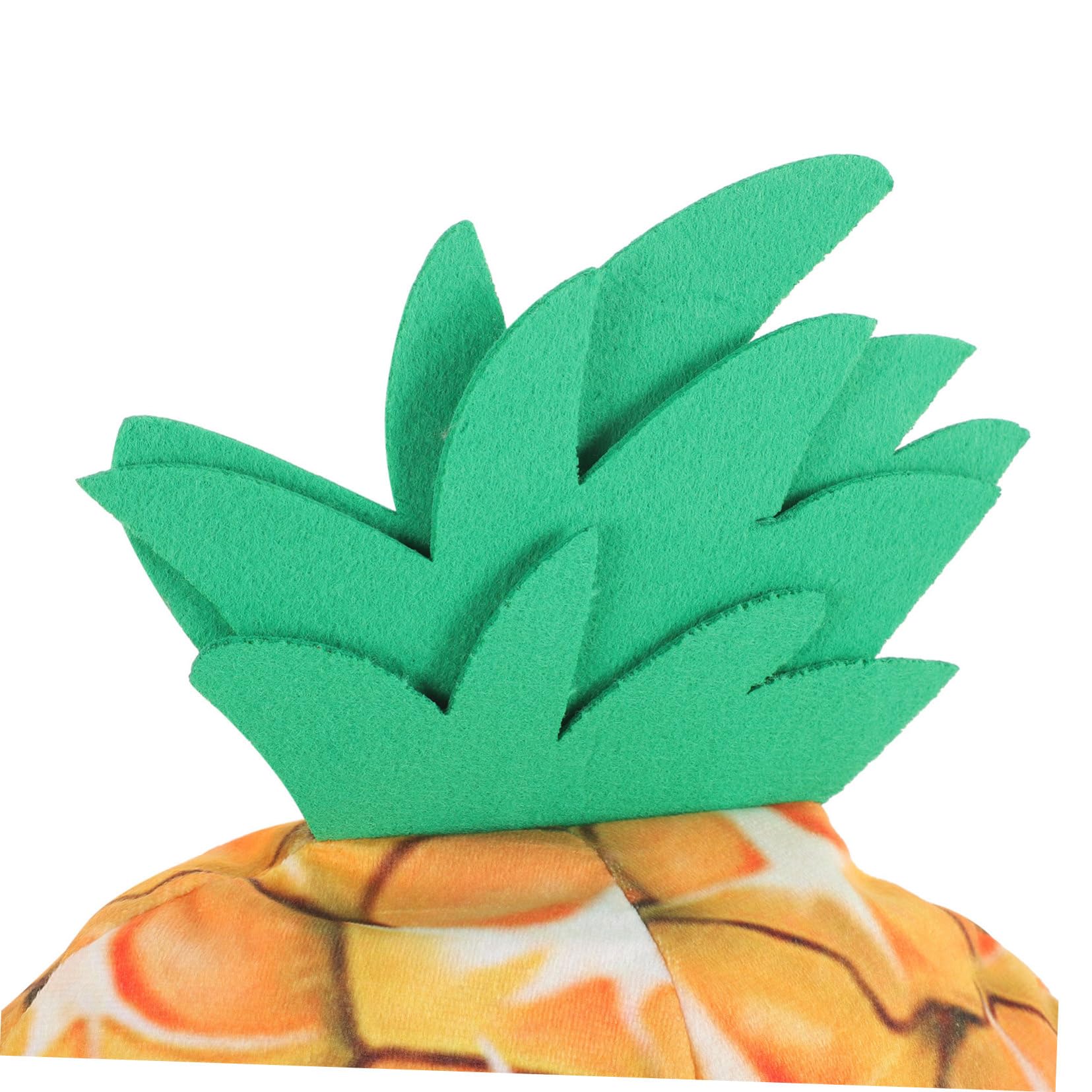 FOYTOKI Funny Pineapple Mask Hat for Dress-up Plush Fruit Photo Prop for Party