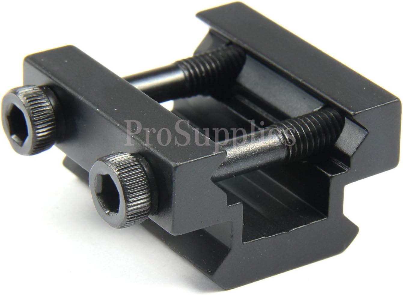 TACFUN 2PCS Flat TOP Half 1/2 INCH Mini Riser Block Mount 3 Slot Picatinny Rail