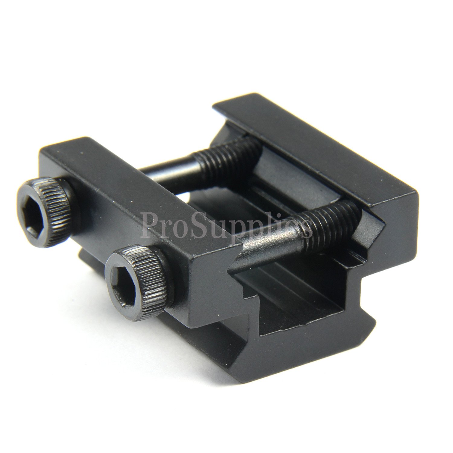 TACFUN 2PCS Flat TOP Half 1/2 INCH Mini Riser Block Mount 3 Slot Picatinny Rail