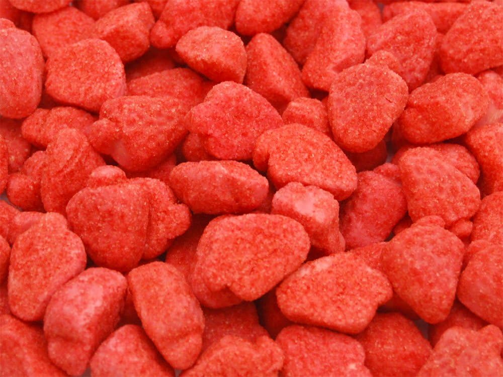 Foam Strawberries 500g Share Bag by The Gourmet Sweet Company