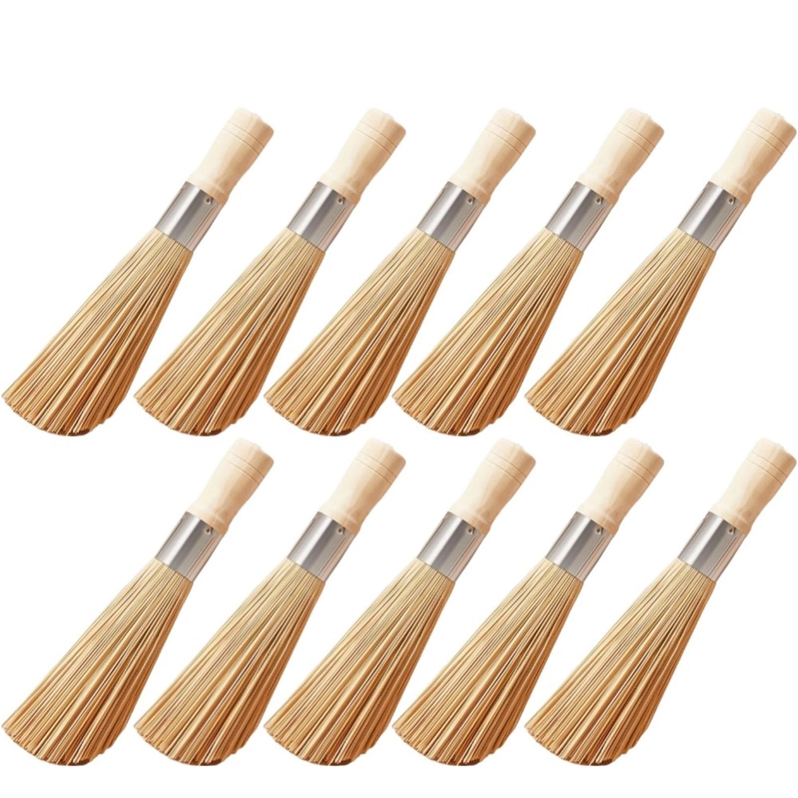 Pot Brush Long Handle Wok Cleaning Dish Scrubber Tool Pan Cleaner Home Restaurant for Dishes, Pots(Style 07)