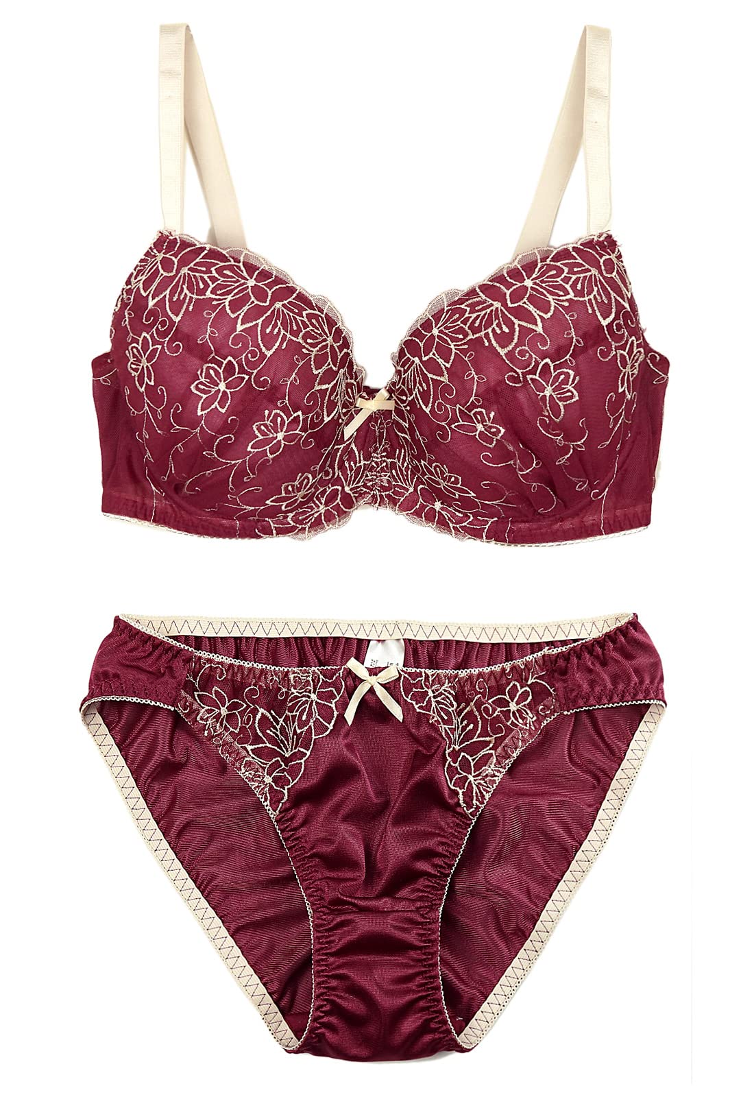 ち*ぃ様 花柄刺繍 サルート　ブラジャーショーツセット　E70 ち*ぃ様 花柄刺繍 サルート ブラジャーショーツセット E70 ワコール