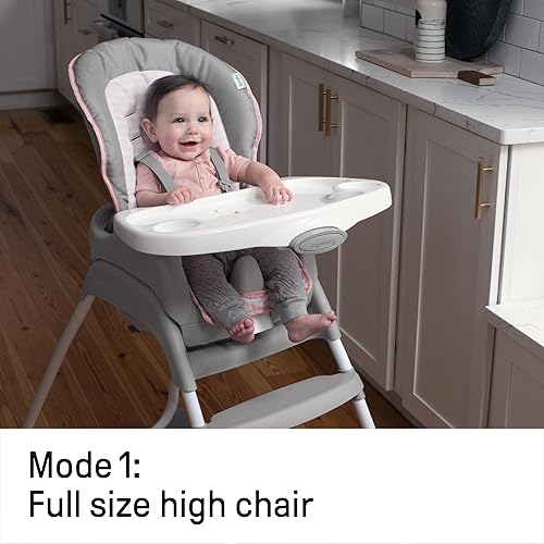 Miniatura 3 de Ingenuity Trio 3-in-1 Convertible Baby High Chair, Toddler Chair and Dining Booster Seat - Flora The Unicorn