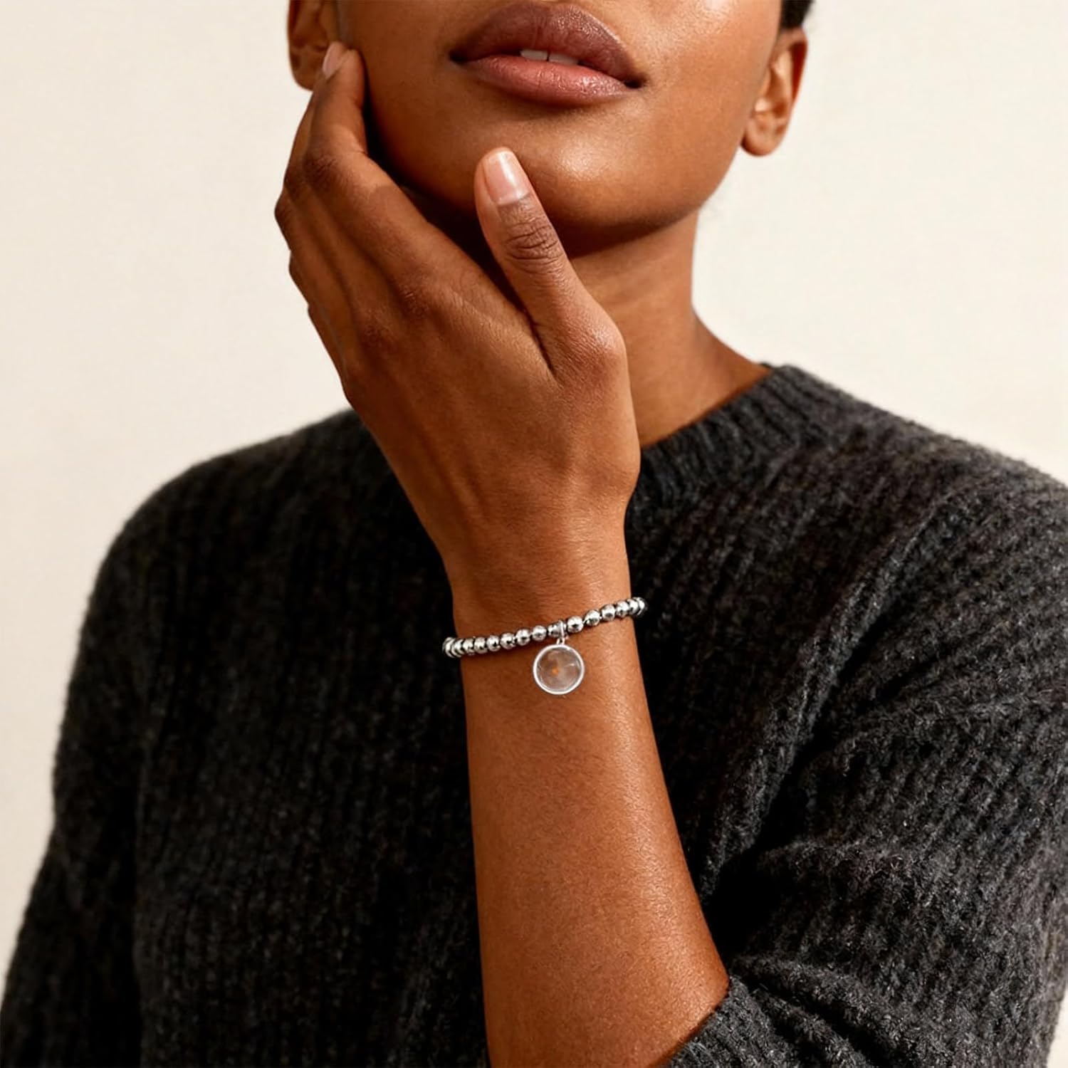 Christian Bracelets for Women Mustard Seed Christian Bracelets Cross Faith Mountain Bracelet God Is Within Her Religious Jewelry Inspirational Baptism Gifts Gift - Image 3