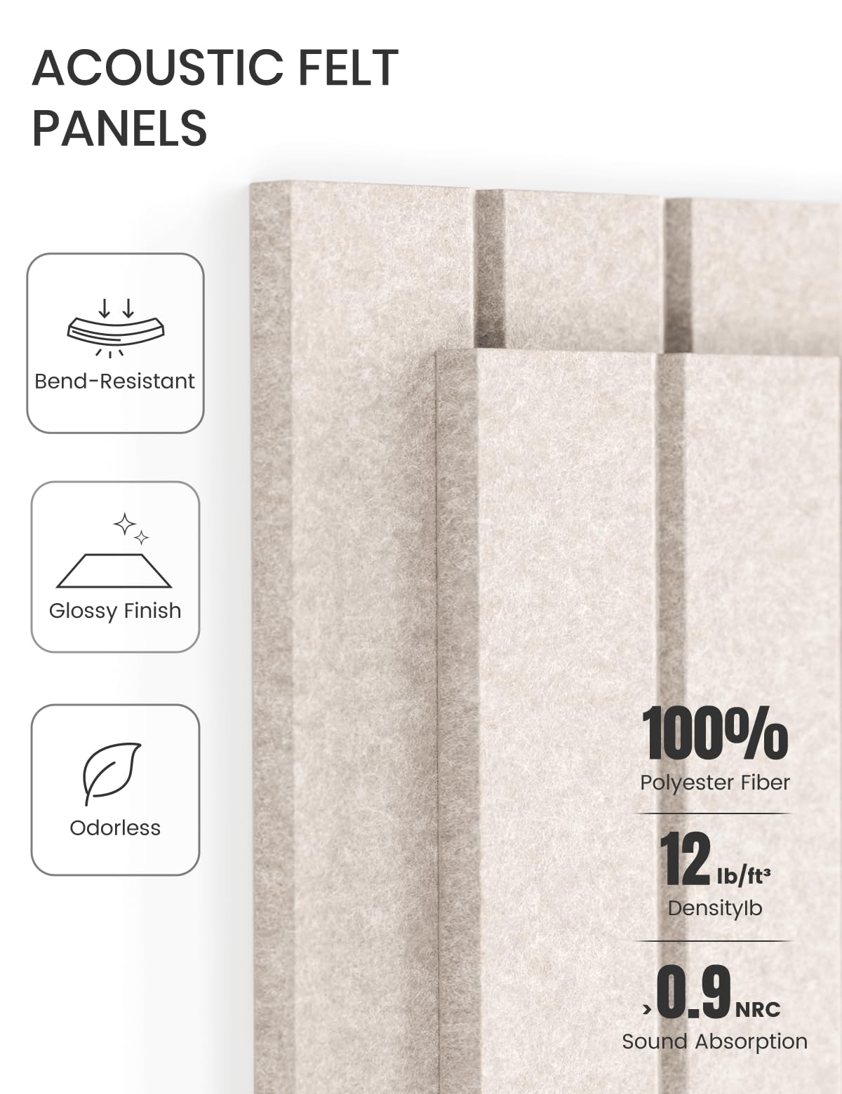 Large Felt Bulletin Board W216