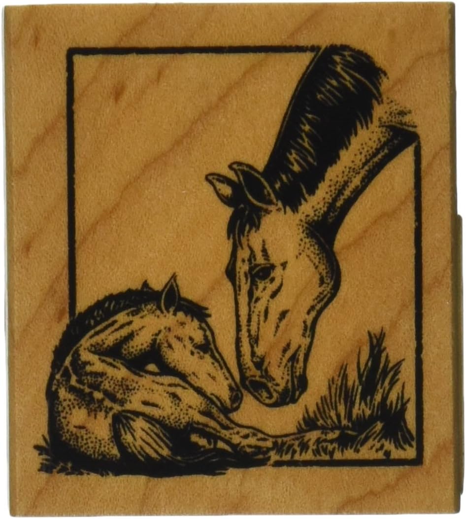 Rubber Stamp With Wood Handle, Classics Special Moment