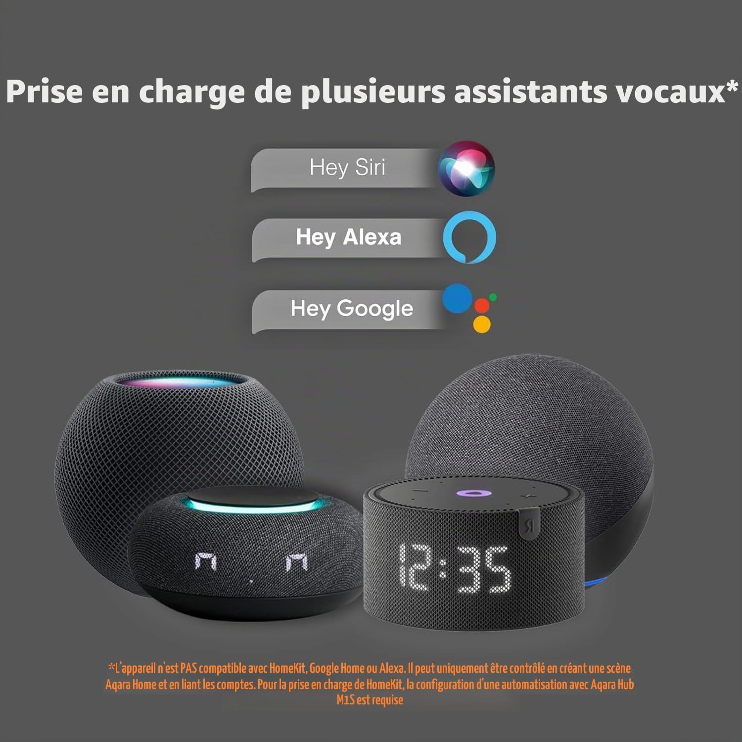 Aqara Distributeur de Croquettes Intelligent C1, Exige Aqara Zigbee 3.0 HUB, pour Les Chats et Chiens, Contrôle de Portion, Peut être contrôlé par Google, Alexa, Siri, Fonctionne avec SmartThings