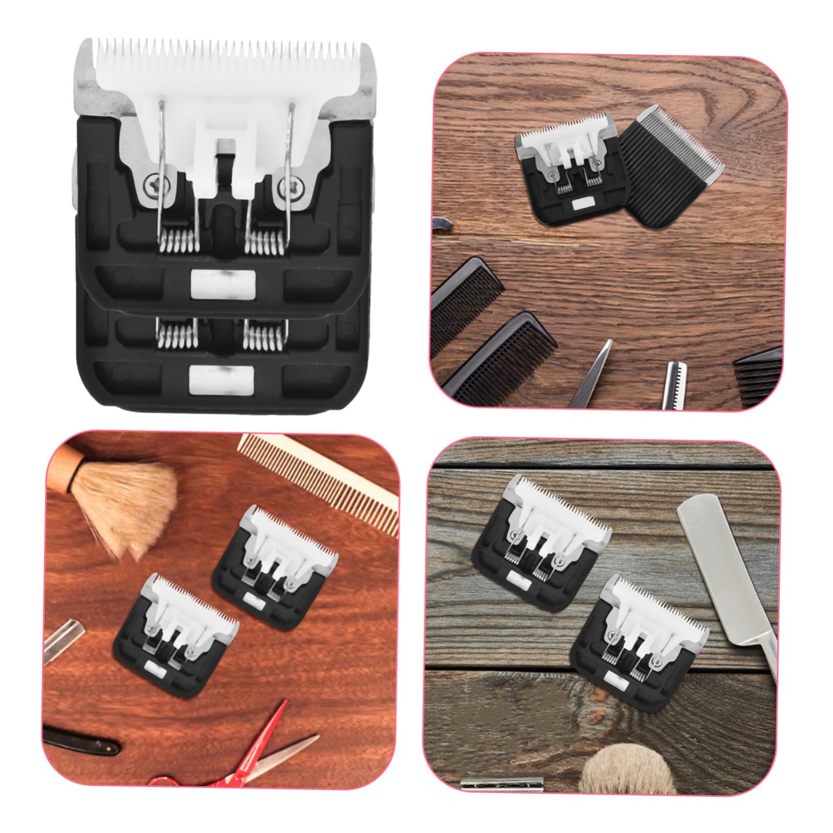 Beavorty 6 Piezas Cabeza De Cortadora De Cabello Cuchillas para Recortadora Cuchillas Cortapelos para Perros para Pelo De Mascotas Metalurgia De Polvos