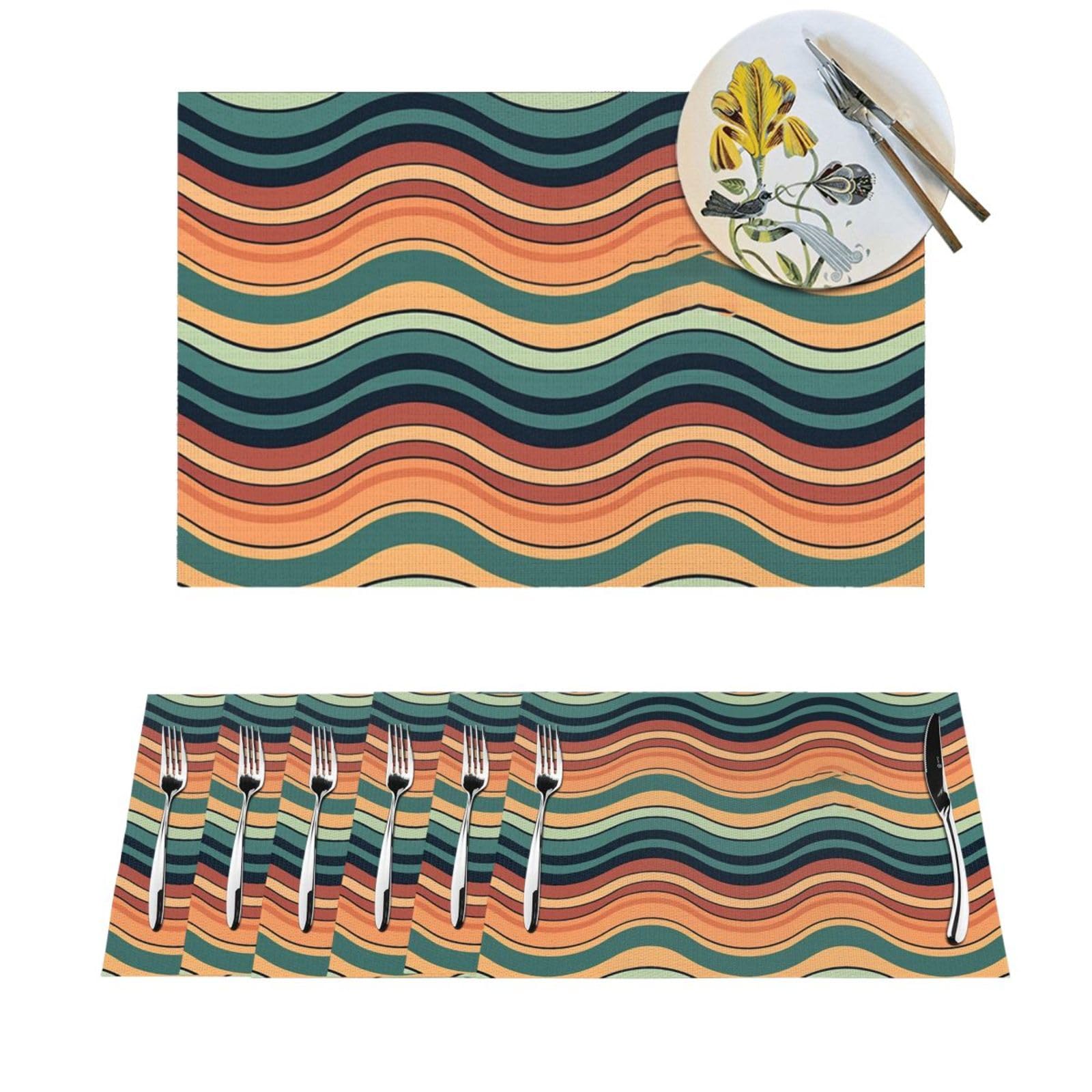 Sets de table pour salle à manger d'extérieur et intérieur
