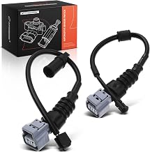 A-Premium Front and Rear Disc Brake Pad Wear Sensors Compatible with Lexus LS400 1995-2000, V8 4.0L, 2-PC Set