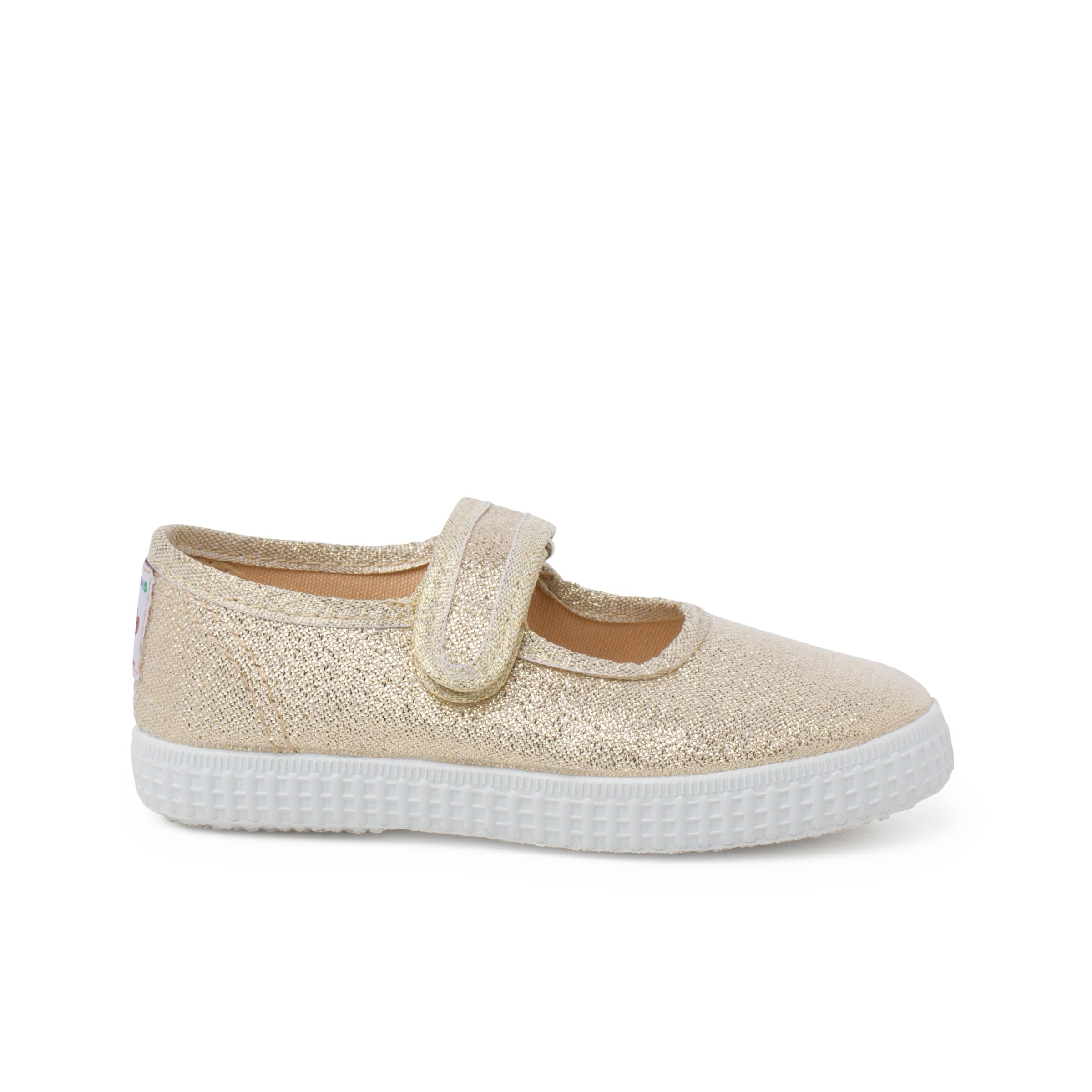 Pisamonas Ballerine con Cinturino Glitter Chiusura A Strappo