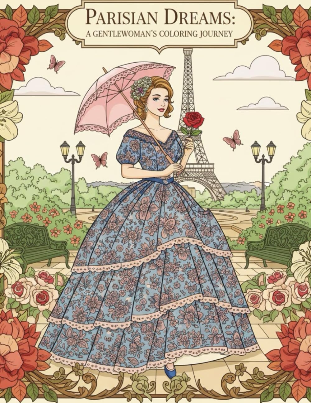 PARISIAN DREAMS: A GENTLEWOMAN'S COLORING JOURNEY