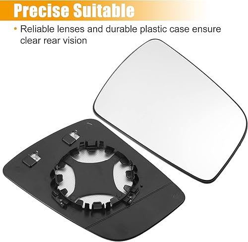 Miniatura 4 de X AUTOHAUX Espejo retrovisor lateral derecho del coche con placa de respaldo para Opel Zafira B 2009-2014 1428378