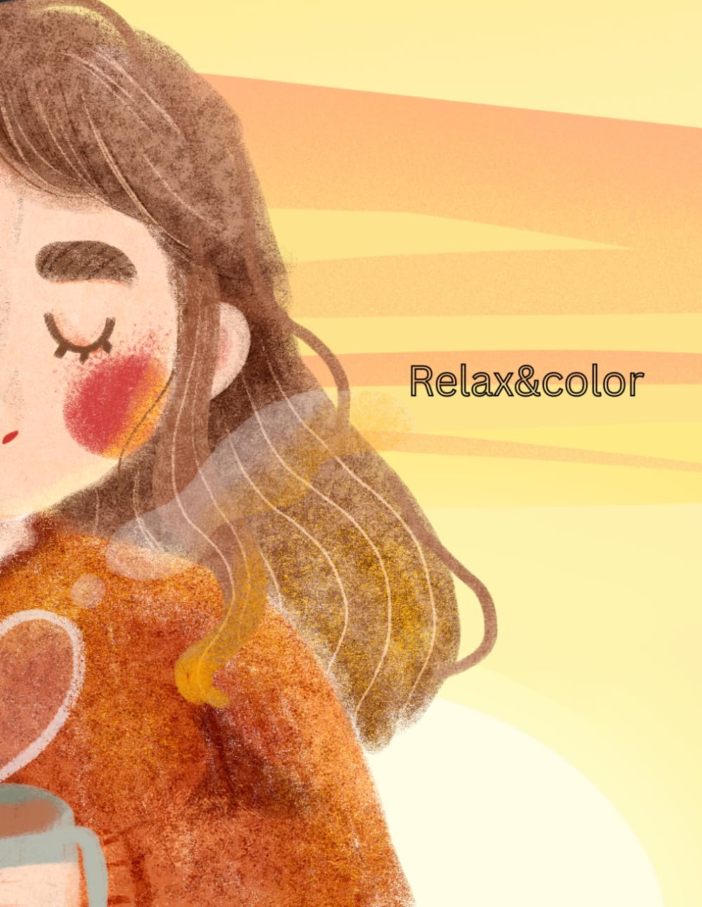 Cozy Girls Coloring Book: Relax & Color – Stress Relief Pages: Cute Aesthetic Coloring Pages for Relaxation (Cozy Girls Collection)