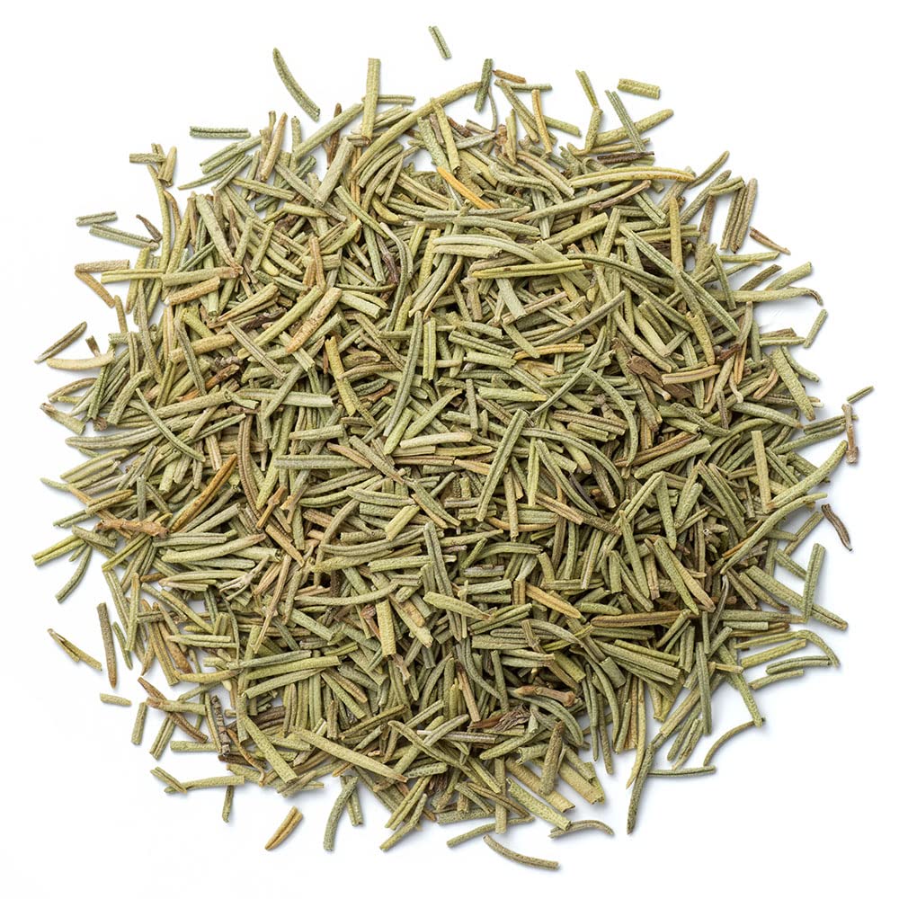 TitanBird 1kg Feuilles de Romarin Sauvage Entières Séchées - Très Aromatique Comparés au Romarin Cultivé, Séchés au Soleil, 100% Naturel, Qualité Supérieure