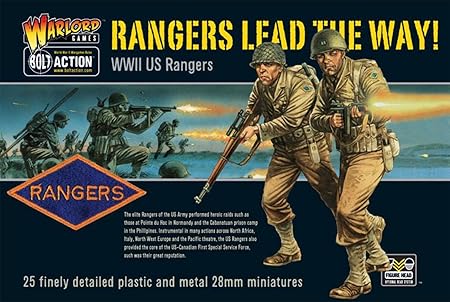 Amazon.com: Warlord Bolt Action Rangers Lead The Way! US Rangers 1:56 ...