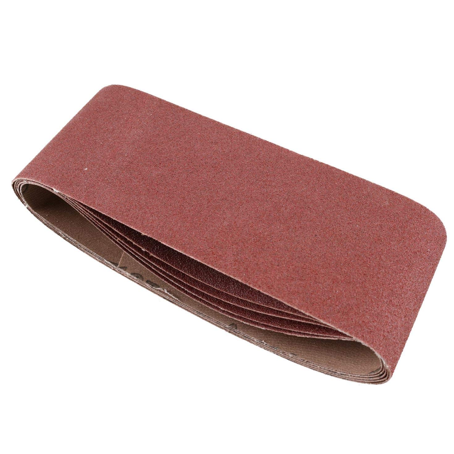 Nastro abrasivo per levigatrice extra fine, 410 mm x 65 mm, grana 120, dischi abrasivi