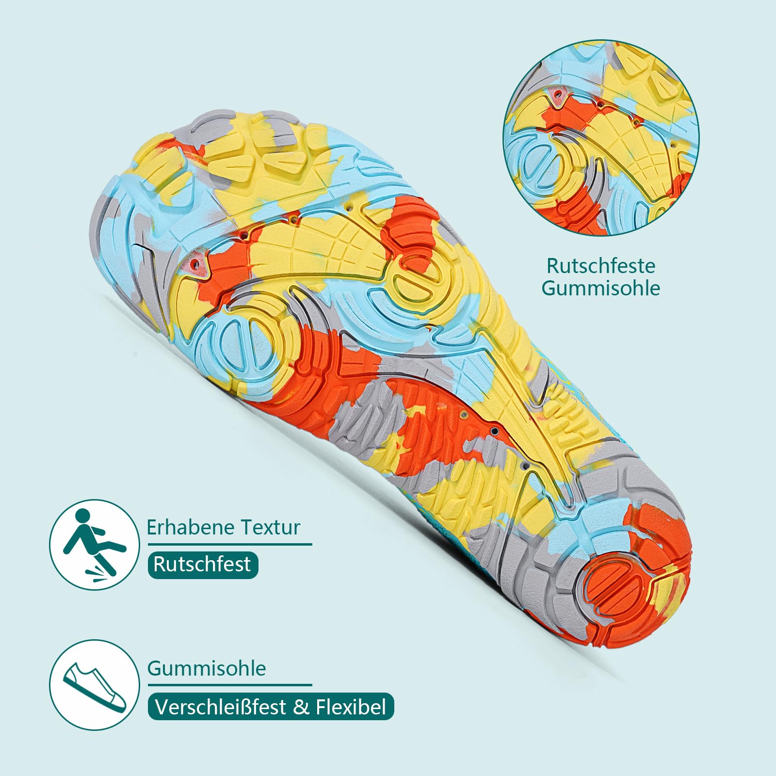 Zapatos descalzos para mujer y hombre, ligeros, transpirables, antideslizantes, para gimnasio y actividades al aire libre