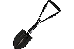 Folding Camp Shovel Multitool - Heavy Duty Tactical Shovel for Outdoor Adventure