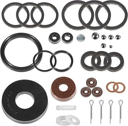 Miniatura 1 de Kit de reemplazo de sellos de gato de piso adecuado para 93657 4 toneladas Lincoln/Walker Floor Jack Seals, para kit de sellado de reconstrucción de