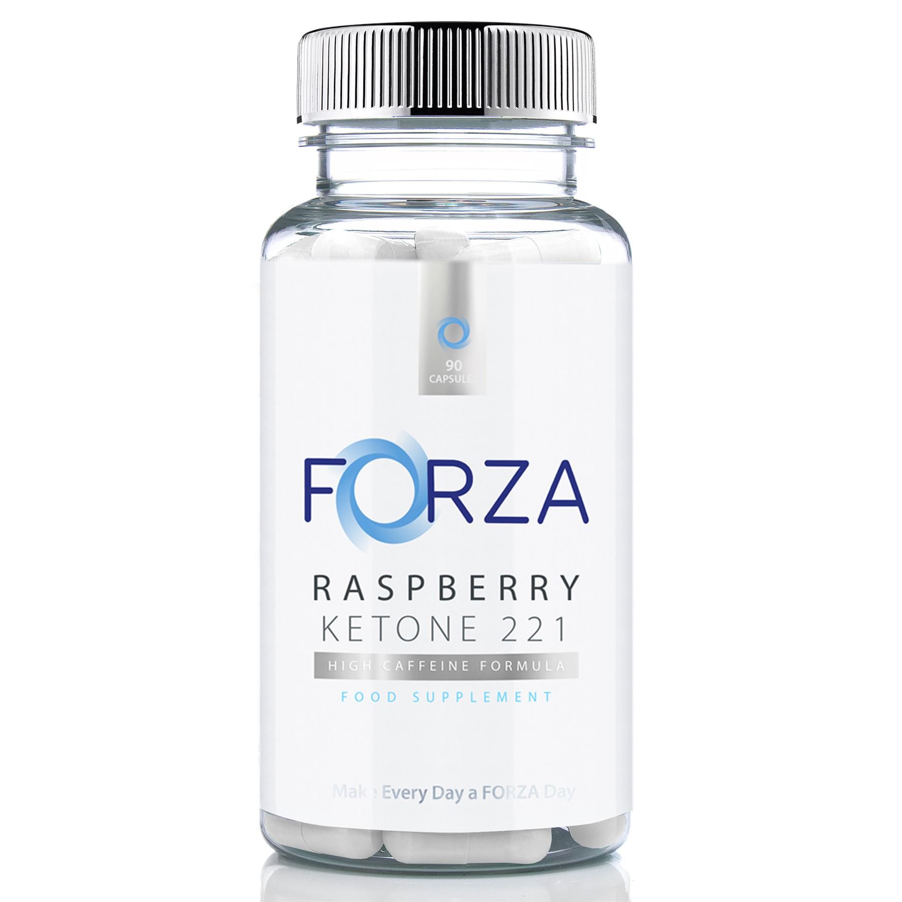 Forza Raspberry Ketone 2:2:1 - Maximum Strength Diet Pills with Pure Raspberry Ketones - Pot of 90 Capsules