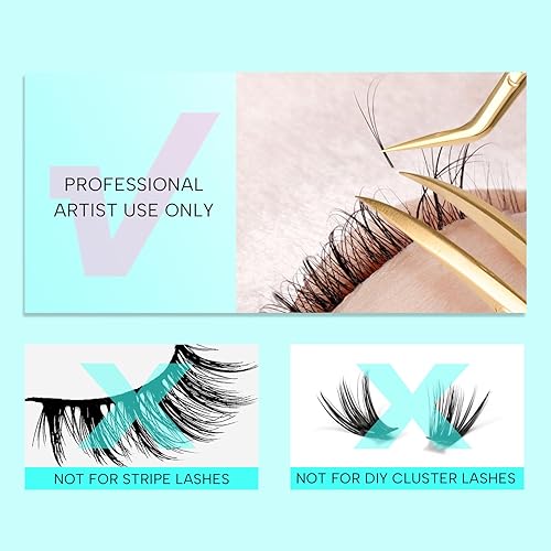 Miniatura 4 de VAVALASH Pegamento para extensiones de pestañas, adhesivo de 0.5 a 1 segundo, retención de tiempo de secado de 9 semanas, pegamento de pestañas de