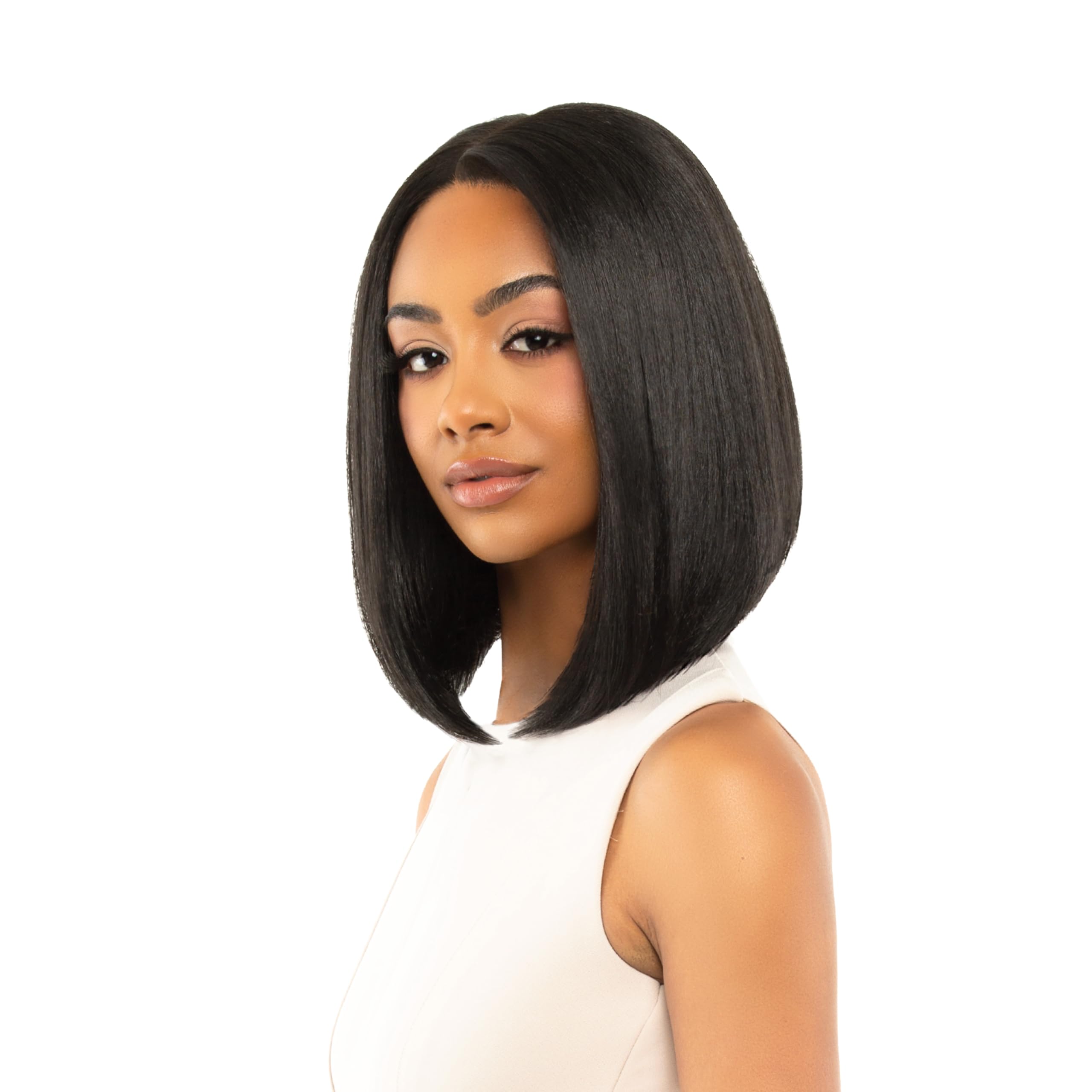 BOBBI BOSS NU LACE 13x4 Premium Synthetic Glueless Wig MLF1014 Odette (TT1B/FS863)