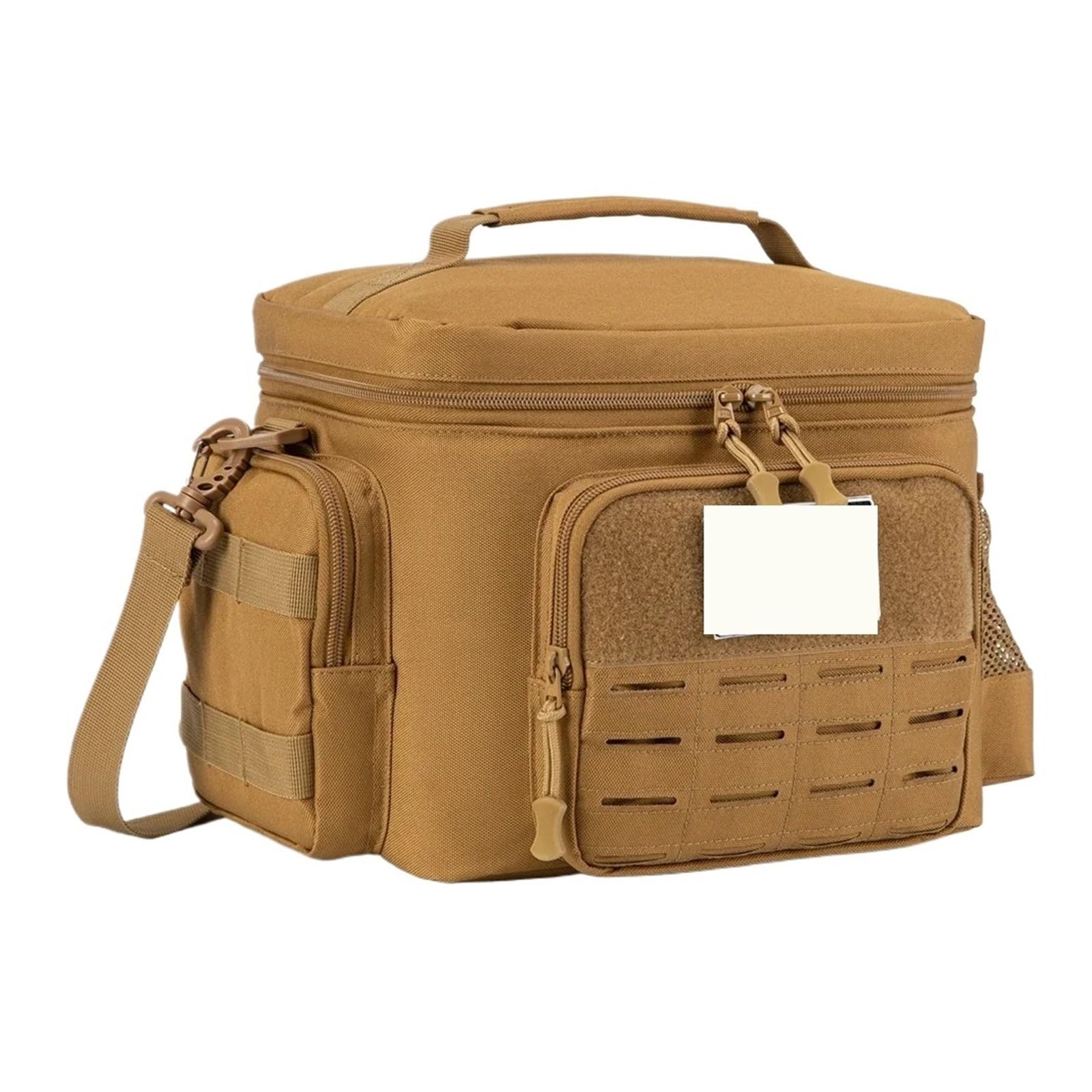 Borsa termica Borsa termica for il pranzo all'aperto for carichi pesanti, borsa for isolata a tenuta stagna for uomini, pasto, campeggio, picnic(Khaki)
