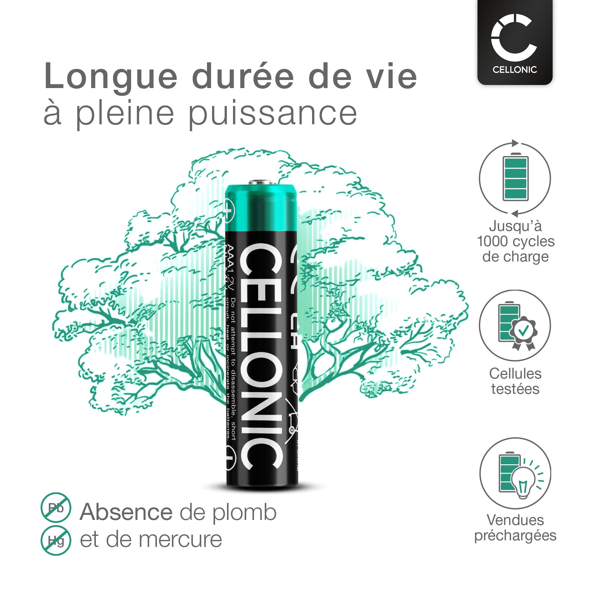 Gigaset CELLONIC 4X Batterie sans Fil 1000mAh 1.2V Compatible CL660HX E290 A415