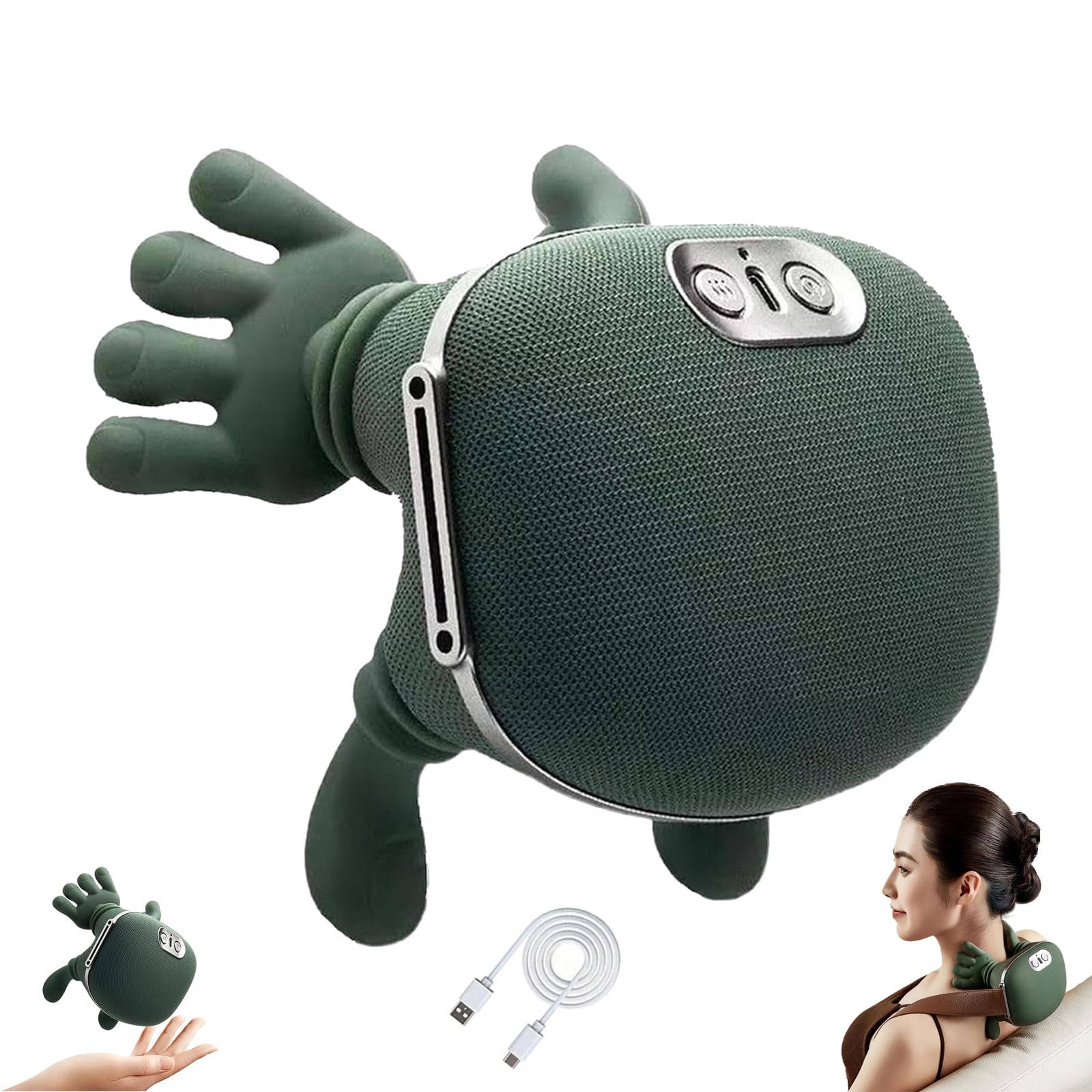 4d tiefenmassagegerät,neck and shoulder massage,truealign massage master for shoulder,Dual Zone Red Light To Warm The Cervical Spine, with Two Temperature Adjustments of 40 ° C/45 ℃