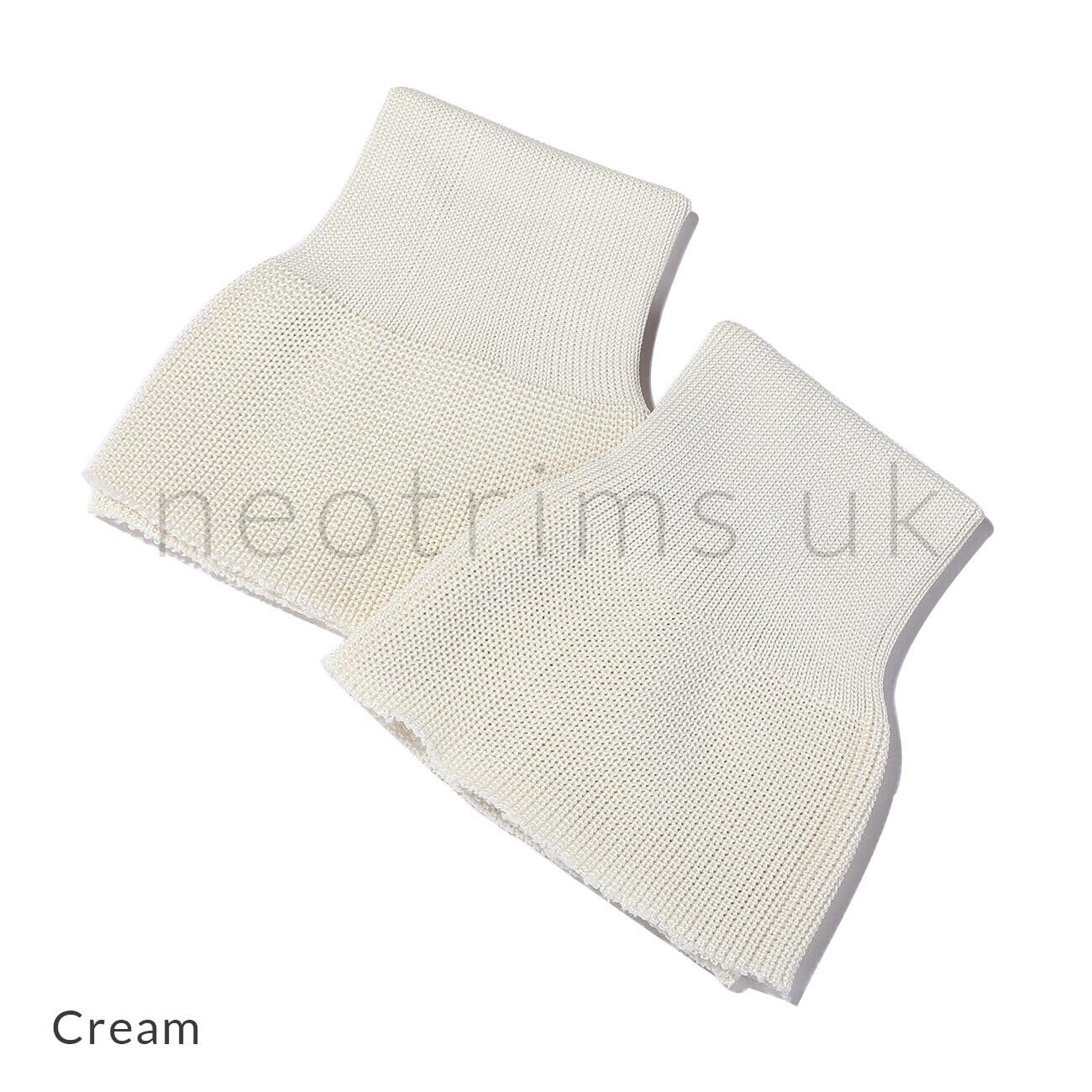 Rib Knit Cuff Pair for Replacement Repair Cuffing Old Jackets Bombers. No Side Seams - Image 4