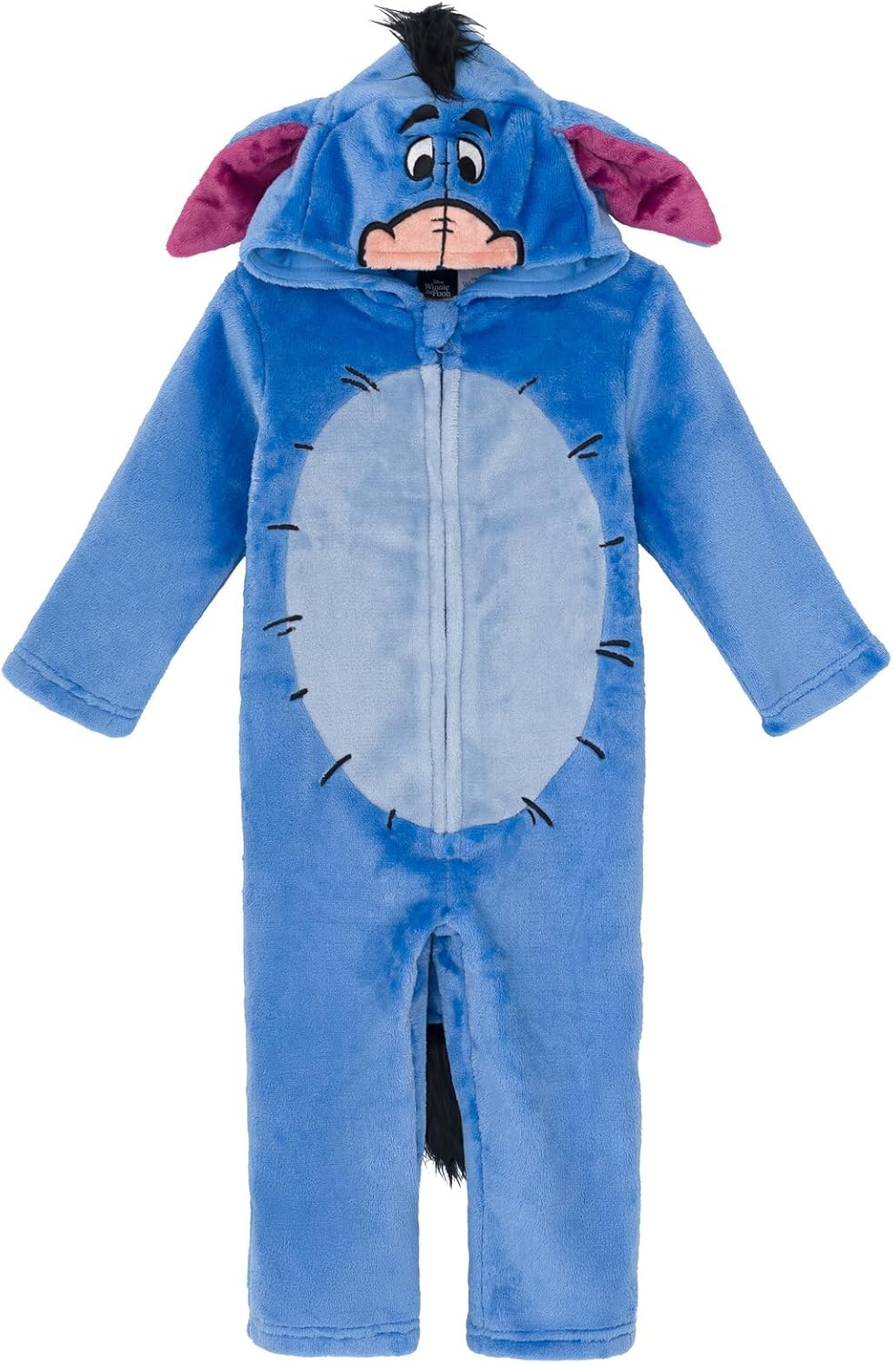 Disney Winnie the Pooh Tigger Eeyore Fleece Zip Up Coverall Newborn to Big Kid