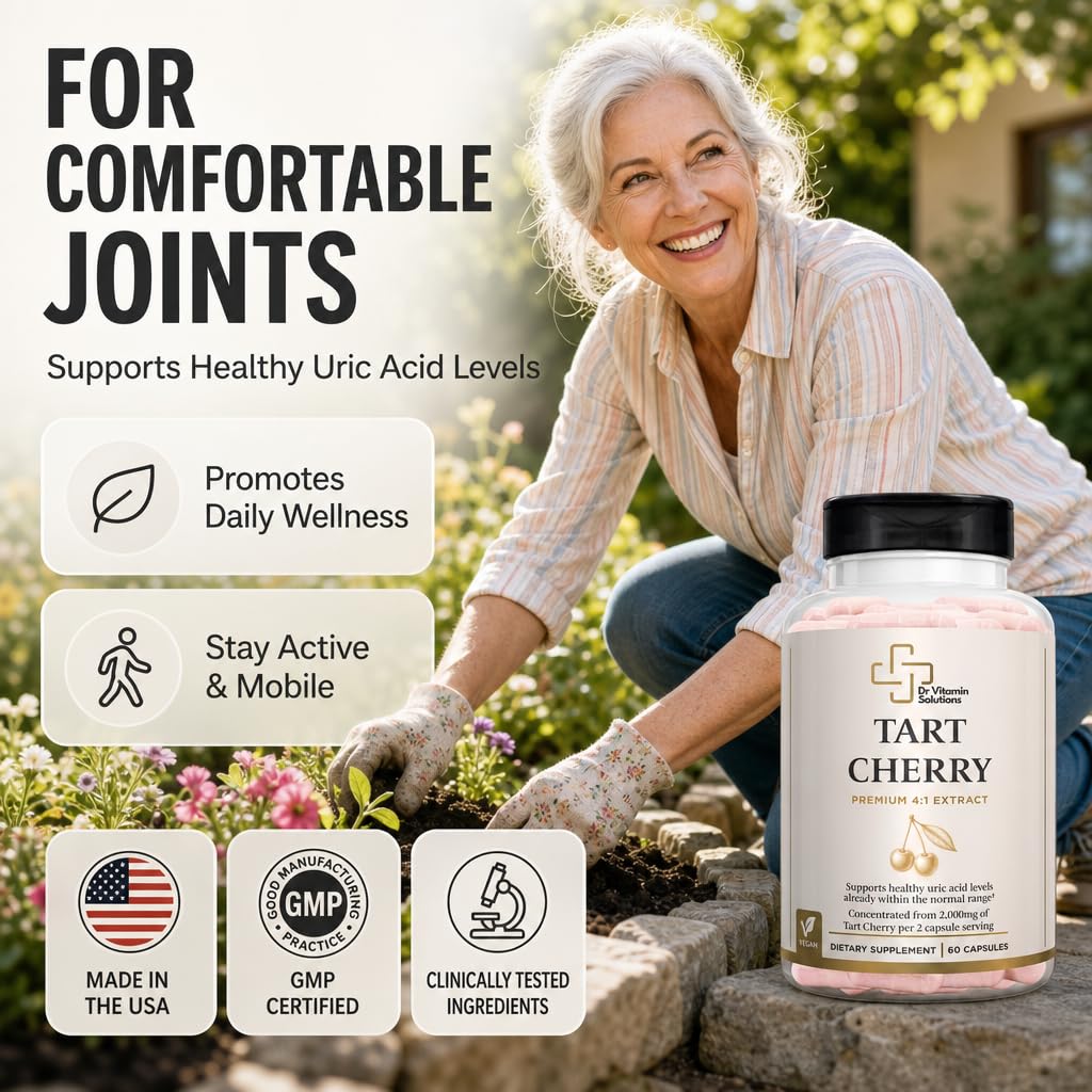 Tart Cherry Extract Supplement 2000 mg - Joint, Sleep Support — Amazon image 2