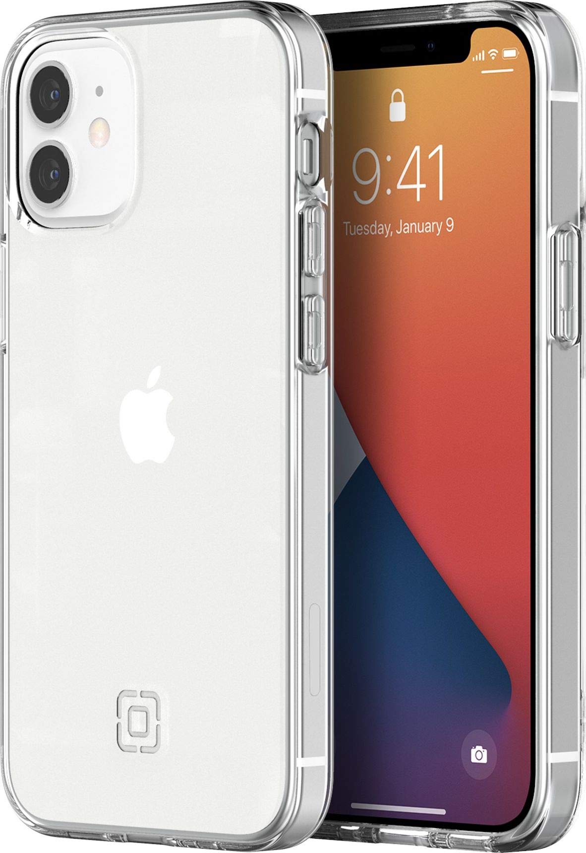 Incipio NGP Pure Case Compatible with iPhone 12 Mini (5.4 Inches) [1.5 m Dropproof I Qi Compatible Cover I Shockproof Mobile Phone Case I Tear Resistant Case I Flexible I Transparent]