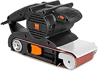 WEN HB424V 10-Amp 4x24 Variable Speed Belt Sander - Handheld & Benchtop Combo for Woodworking