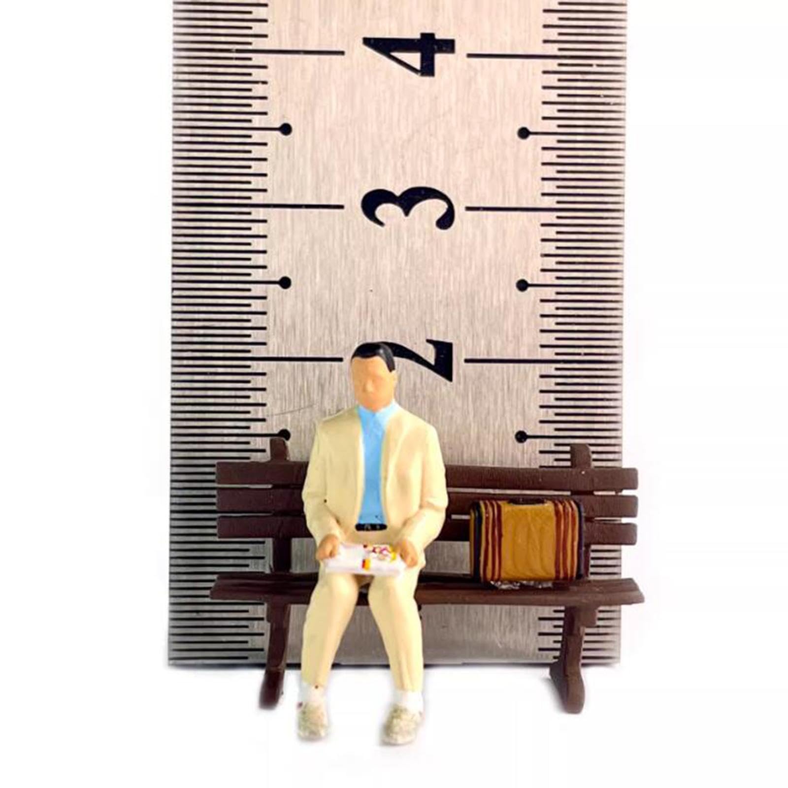Modellino di Figure Umane Simulate in 1:64, Dipinte a Mano, per Diorami E Paesaggi.