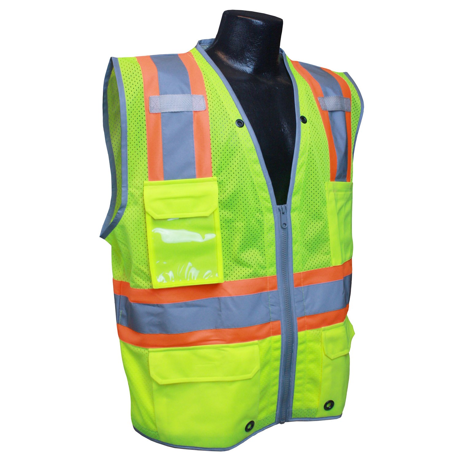 Gilet de tirage entre Sv6hg-xl vert haute visibilité veste securite classe 2 heavy duty