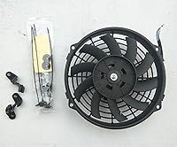 Vista 6 de Silver - Enfriador de aceite de transmisión de motor de aluminio AN10 de 30 filas + ventilador de 7 pulgadas