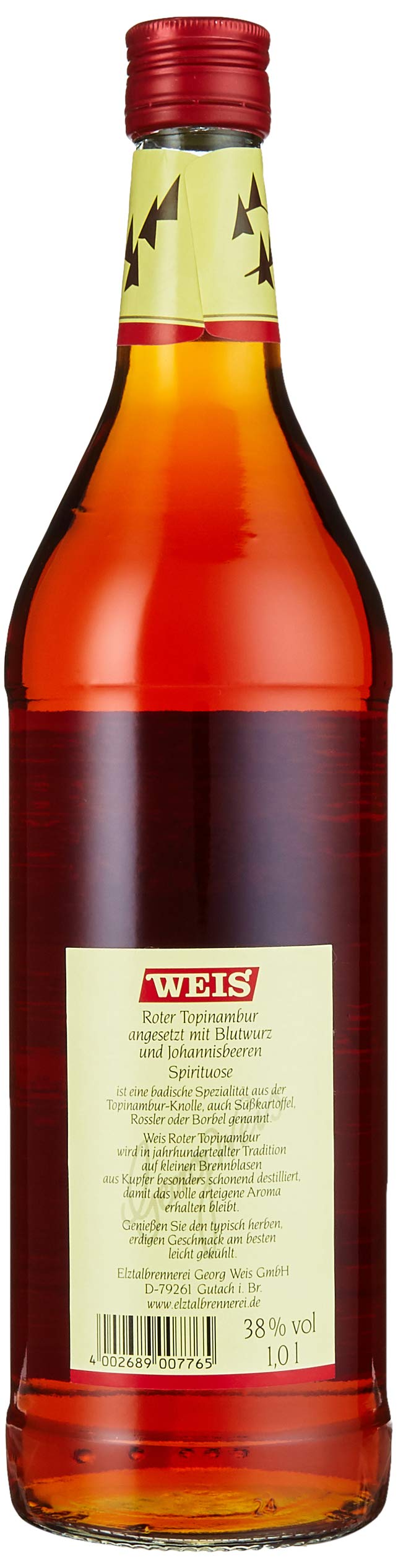Weis roter Topinambur (6 x 1 l)