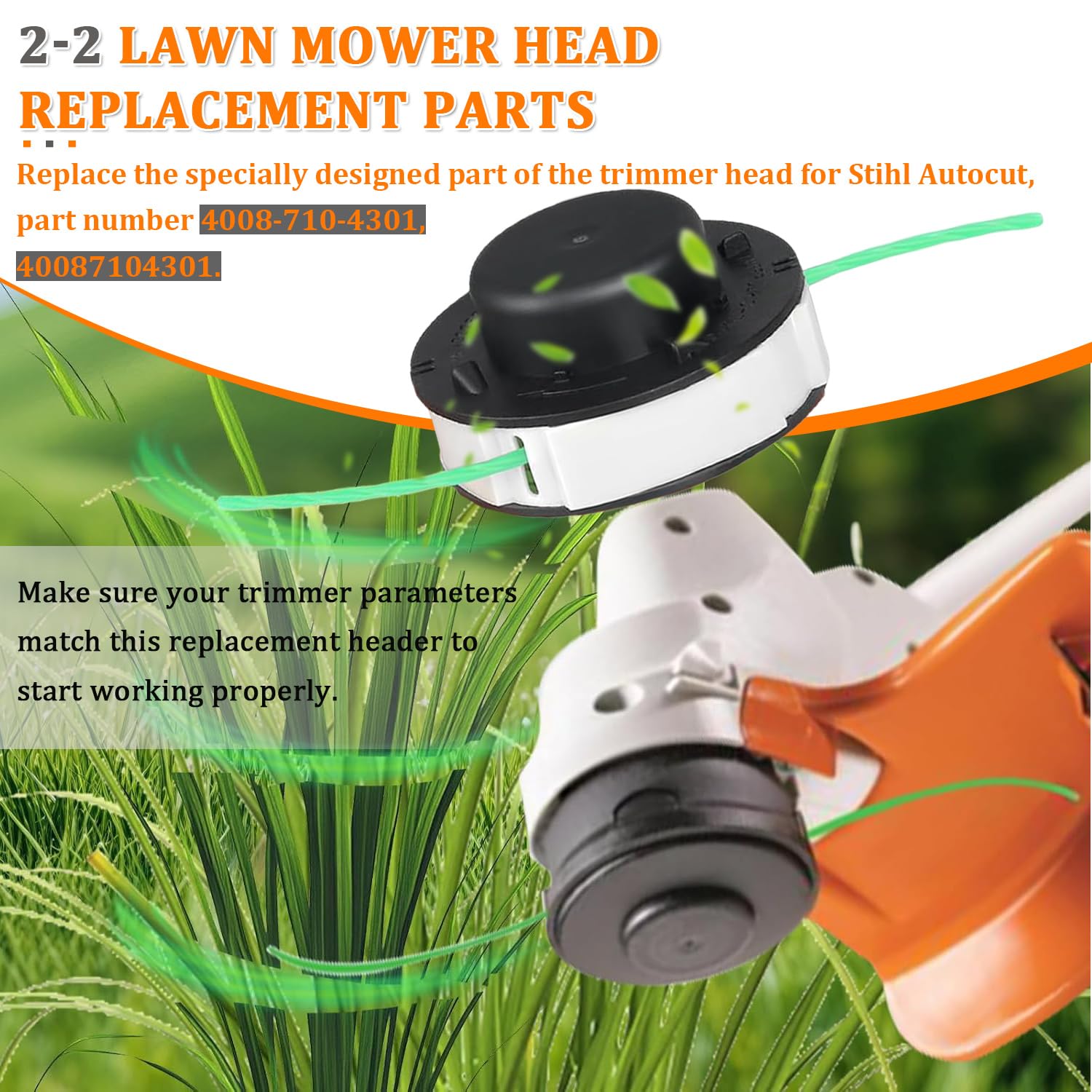 Lot De 9 Bobines De Fil Pour Débroussailleuse - Outils De Jardinage