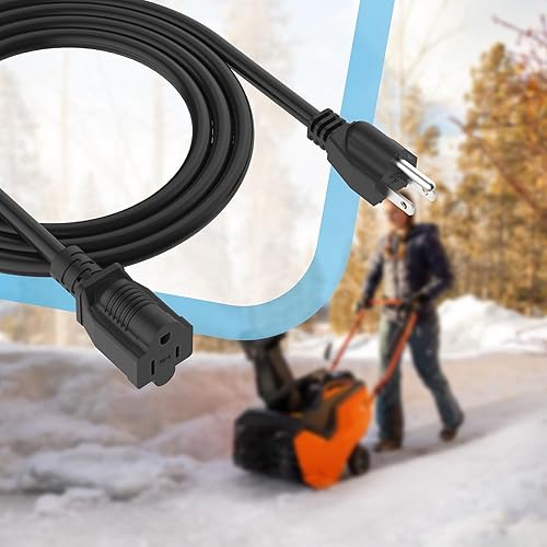 Miniatura 7 de Cable de arranque eléctrico para soplador de nieve 02483100 compatible con soplador de nieve Ariens SS322 SS522 SS522C, MTD 629-0071, MTD 929-0071,