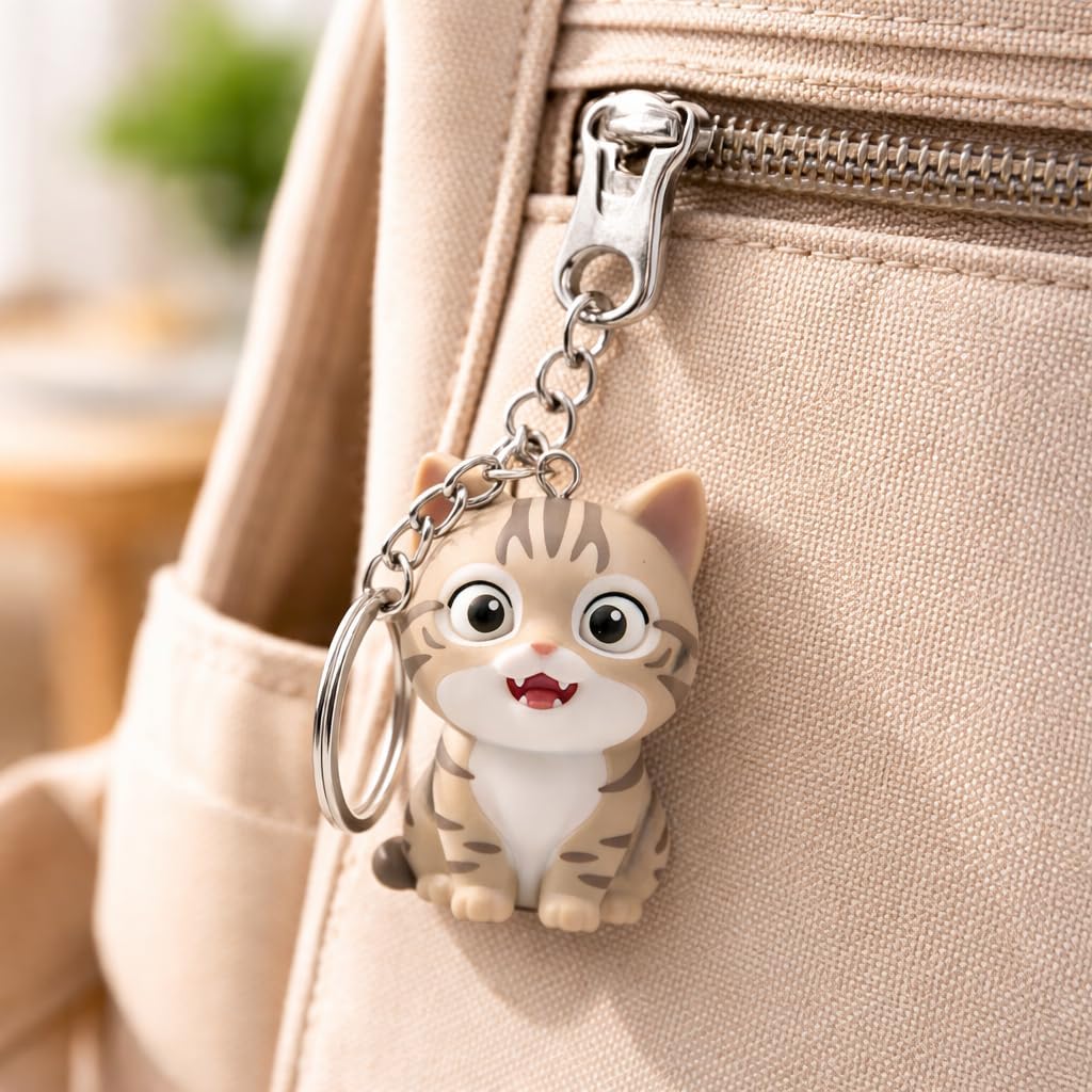 Custom 3D Pet Pendant (Pets ONLY) - Personalized Full-Color 3D Printed Pet Charm from Your Photo, 6cm & 8cm Sizes, Heartfelt Memorial Gift for Dog Cat Lovers, Pet Loss Keepsake (4CM)