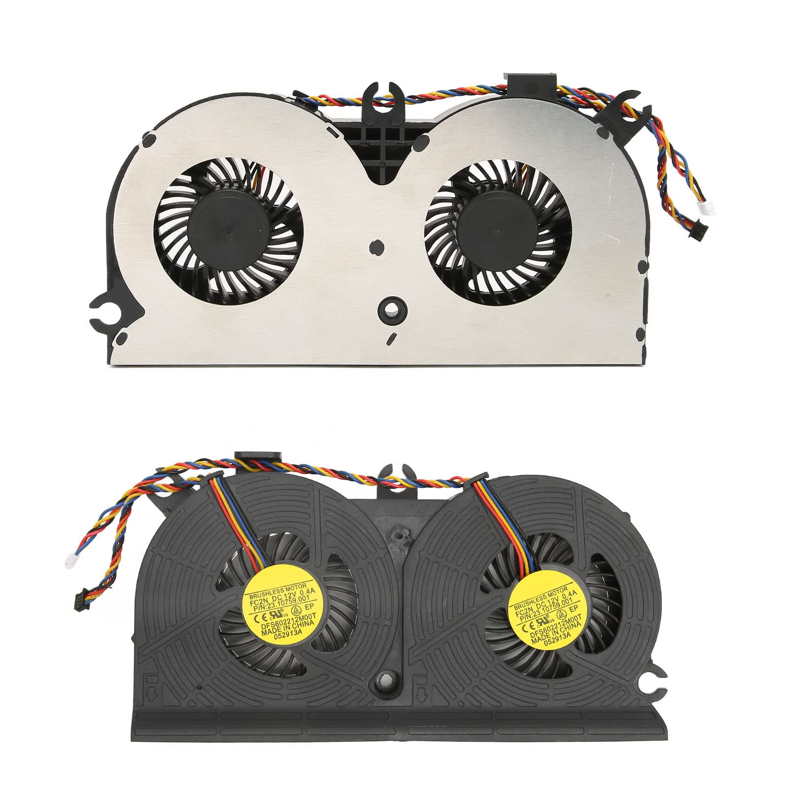 Ventola CPU per EliteOne 800 G1 705 G1, Ventola di Raffreddamento per PC Multifunzione a 4 Pin 733489-001 DFS602212M00T, DC 12V/0.4A
