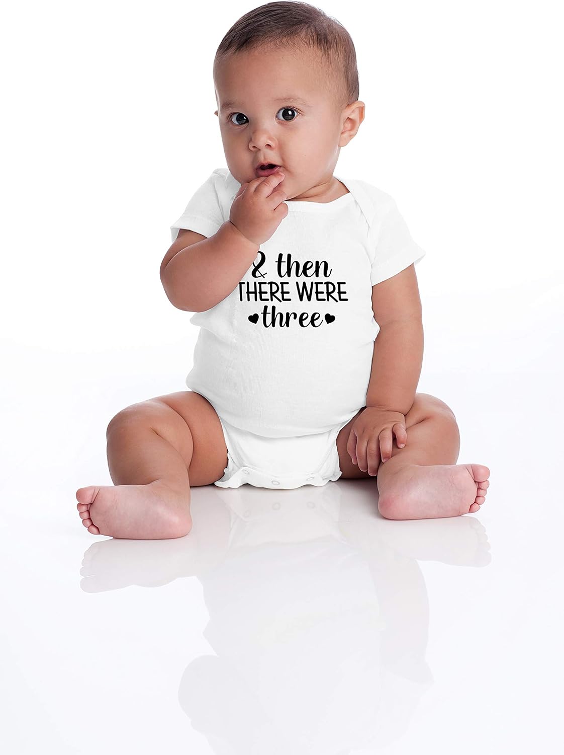 & Then There Were Three - Funny Baby Essentials Bodysuit - Baby Boy Clothes Newborn Girl Outfits