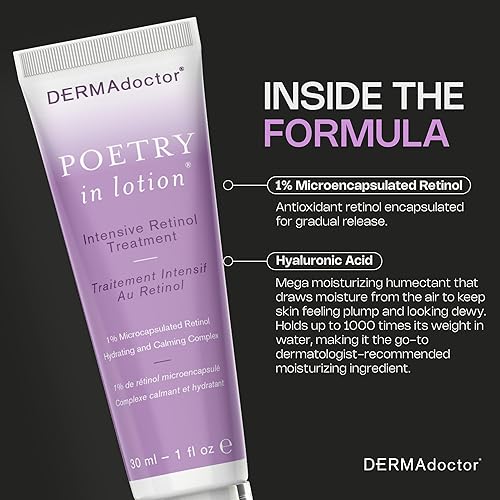 Miniatura 5 de DERMAdoctor Retinol Crema antienvejecimiento antiarrugas para manchas oscuras, tono de piel desigual, decoloración, antiarrugas, hidratante, no