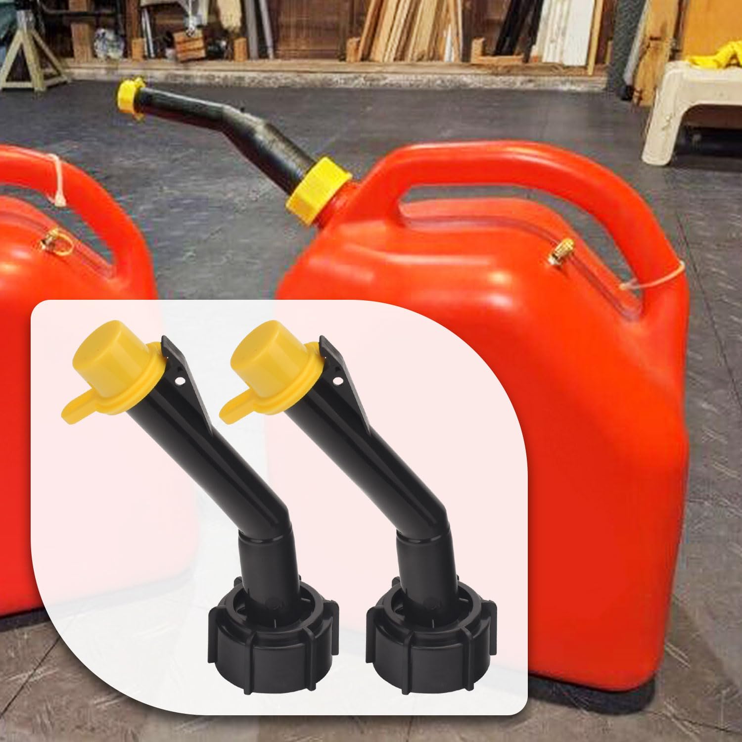 Commercial Gas Ranges 3 Burners 3 Blitz Gas Can Nozzle Spouts With Rings &  Caps – Replacement For Vintage 900092, 900302 Cans Commercial Gas Fryers