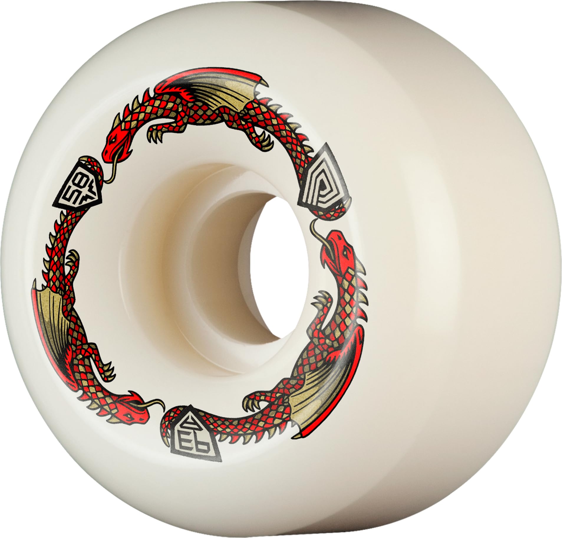 Powell Peralta Rodas de skate Dragon Formula 93A, ossos de rato
