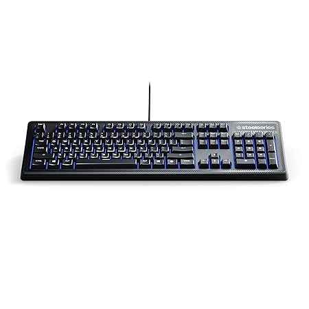 SteelSeries Apex 100 Gaming Keyboard with Blue LED Backlit